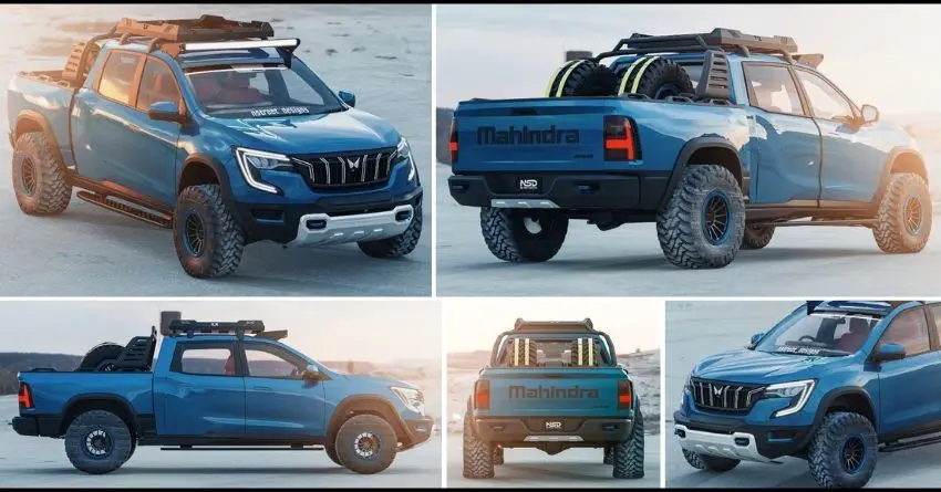 Mahindra XUV700 Pickup Truck Version Looks Fantastic!