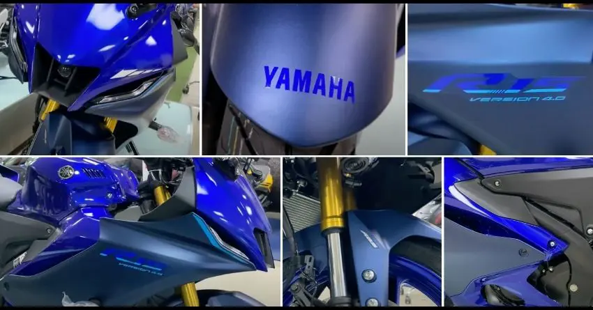 Racing Blue Yamaha YZF-R15 Version 4.0 Walkaround Video