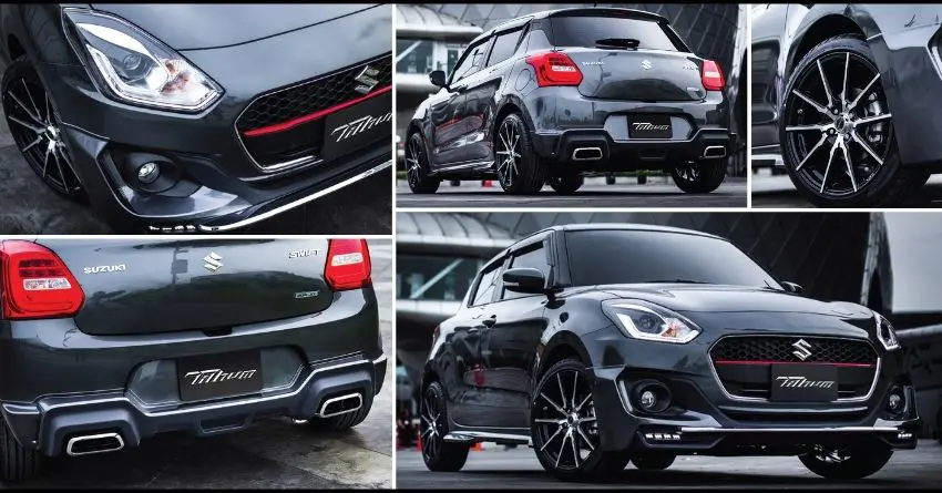 Tithum Bodykit Maruti Suzuki Swift Looks Amazing - Details & Photos
