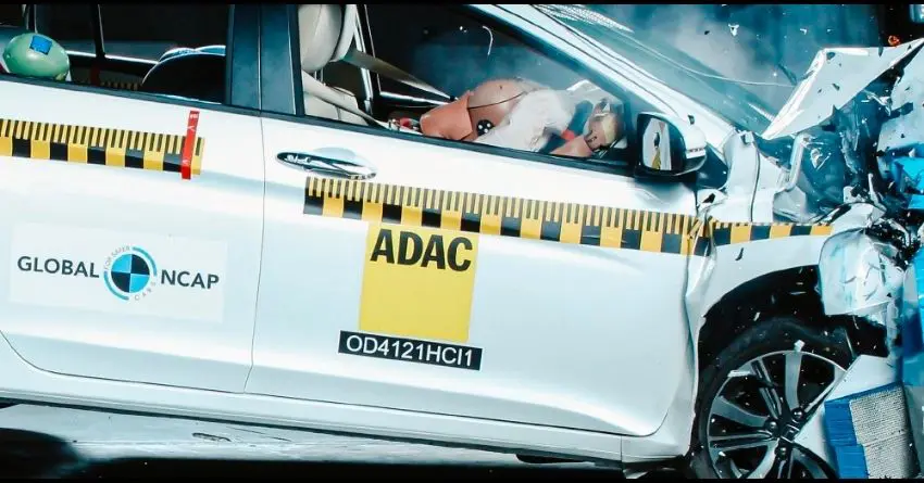 Honda City Gets 4-Star Safety Rating in GNCAP Crash Test