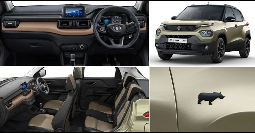 New Tata Punch Kaziranga Edition Official Photos & Price List in India