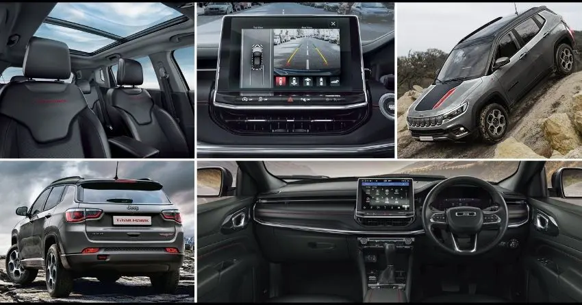 2022 Jeep Compass Trailhawk Official Photos and Price in India