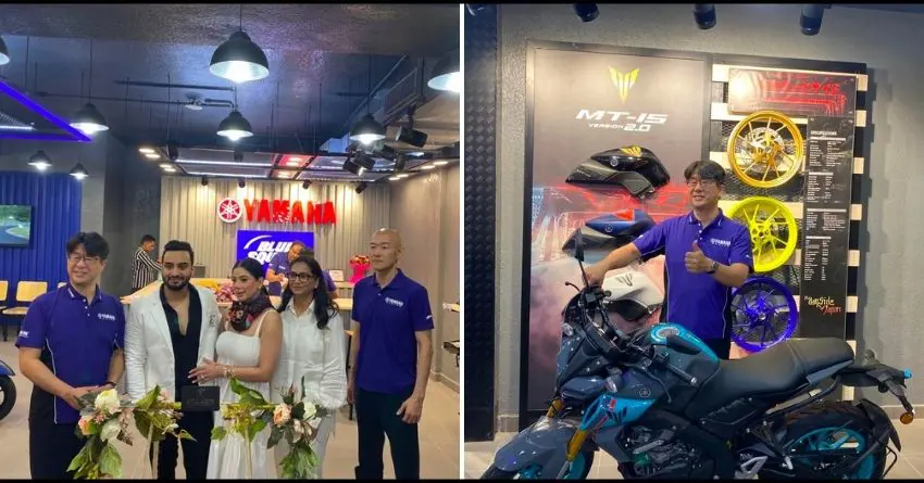 Yamaha Gifts Delhiites First Premium “Blue Square” Showroom In The City