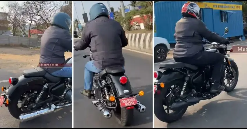 Upcoming Royal Enfield 650 Twins Spotted Non-Camouflaged; Spy Video