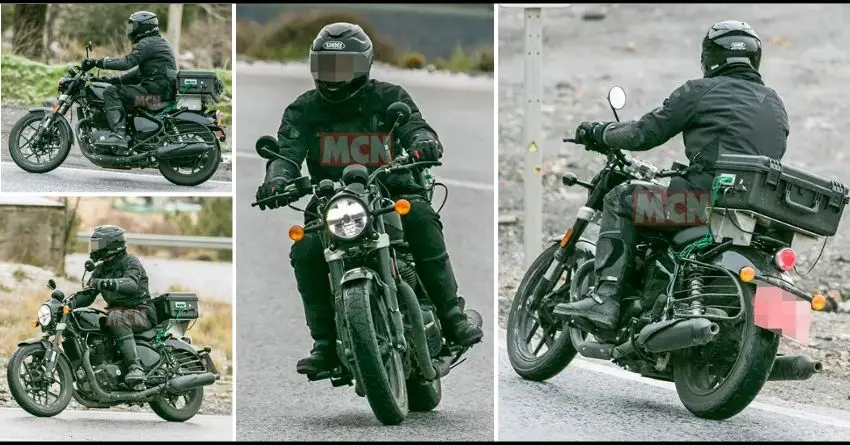 650cc Royal Enfield Shotgun Bobber Spotted Again - Clear Spy Photos