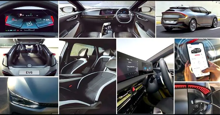 Kia EV6 Electric Car Official Photos and Price List in India