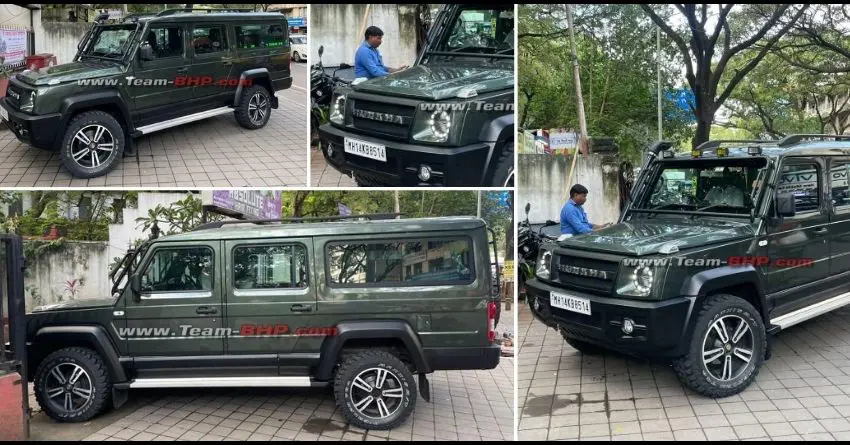 13-Seater Force Gurkha Spied in Production Ready Guise