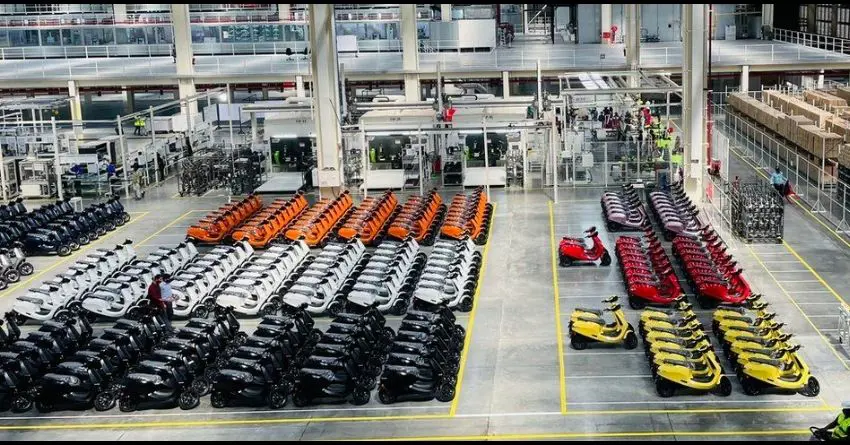Ola Electric Scooter Production Stopped At Its Hosur Plant