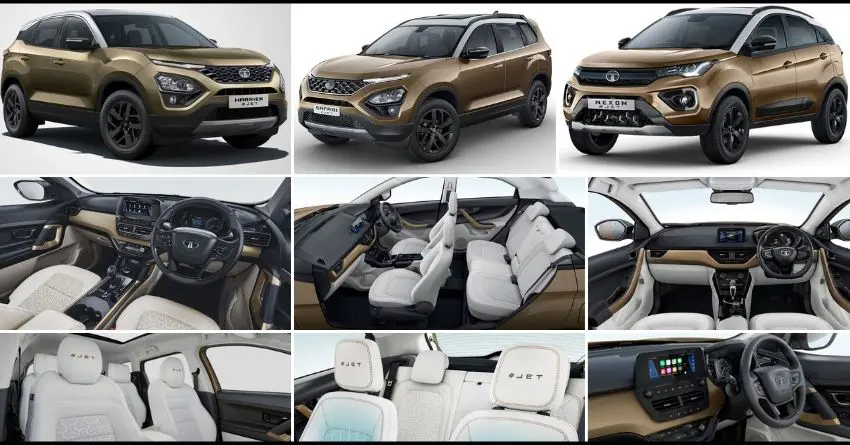 2023 Tata Jet Edition SUVs Official Photos and Price List in India