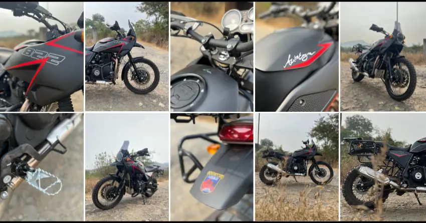Royal Enfield Himalayan 822 Quick Details and Live Photos