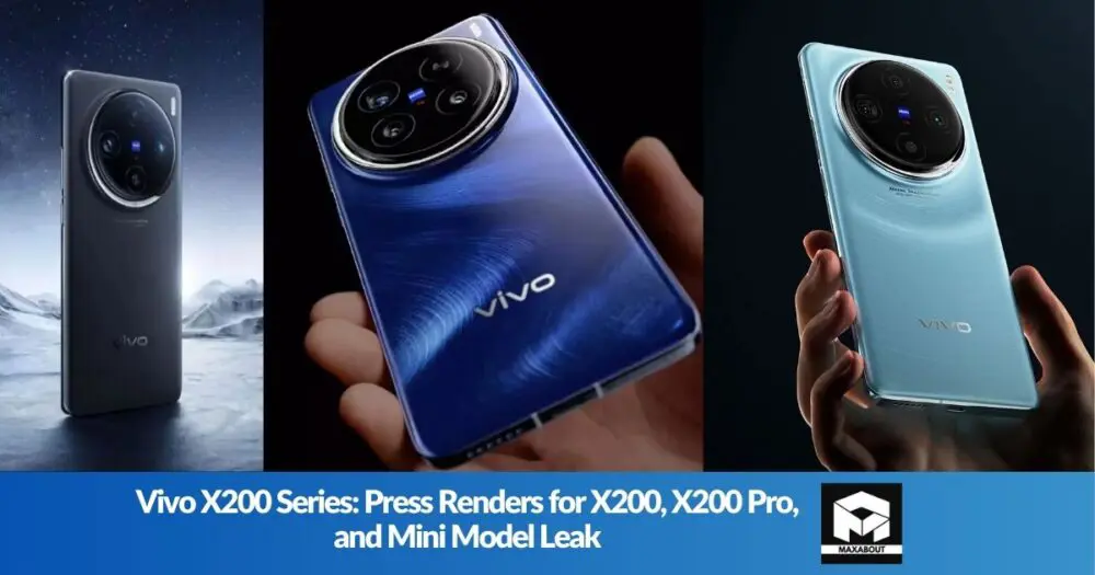 Vivo X200 Series: Press Renders for X200, X200 Pro, and Mini Model Leak