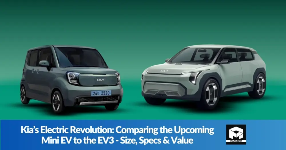 Kia's Electric Revolution: Comparing the Upcoming Mini EV to the EV3 - Size, Specs &amp; Value