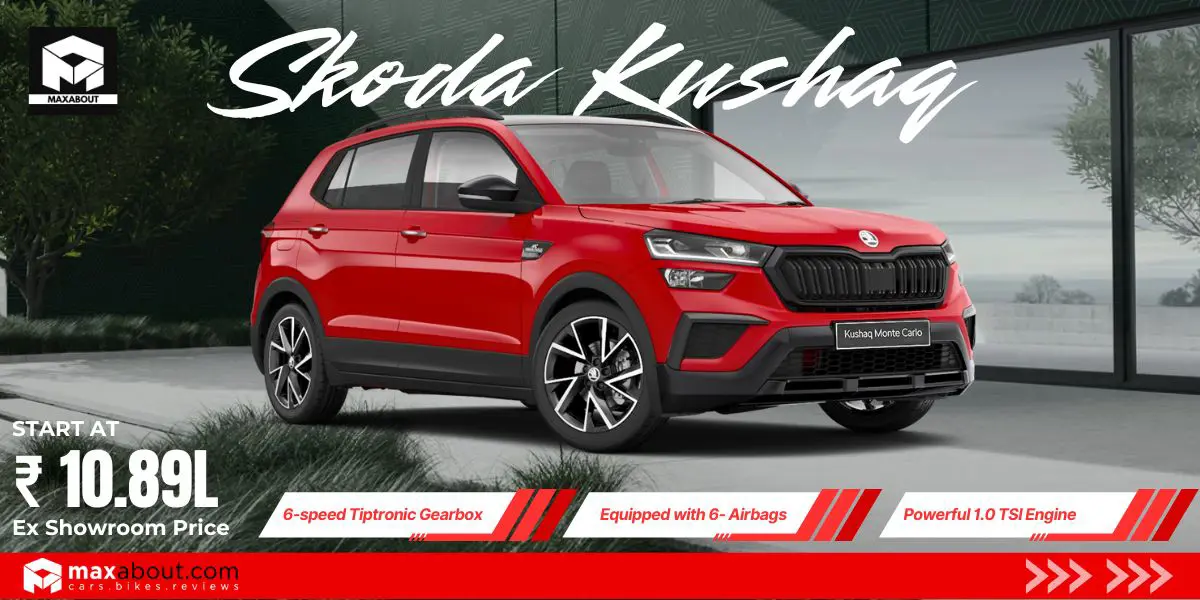 Discover why the Skoda Kushaq is india's safest SUV priced at just Rs.10.89 lakh
