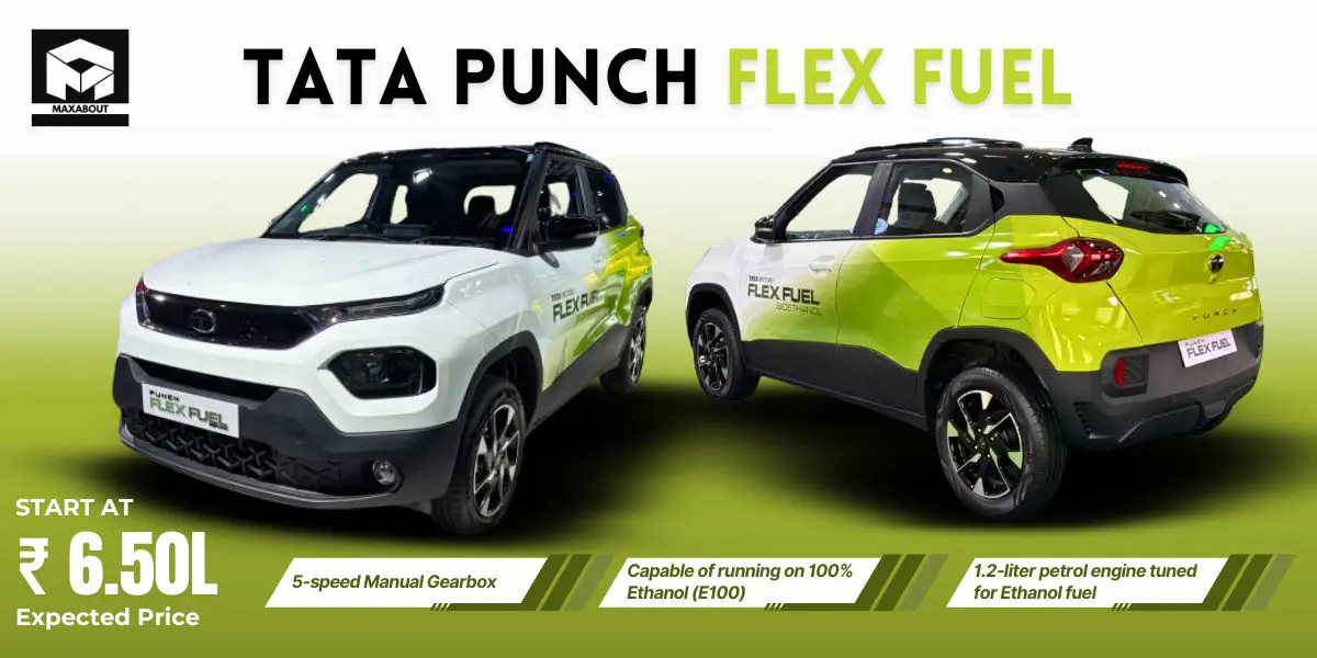 Tata Punch Flex Fuel Unveiled at Auto Expo 2025: A Green SUV Revolution!