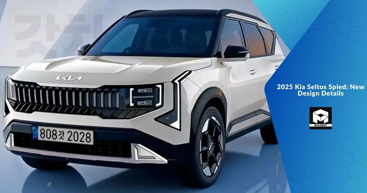 2025 Kia Seltos Spied: New Design Details