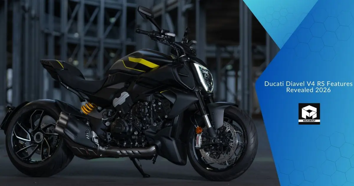 Ducati Diavel V4 RS Features Revealed 2026