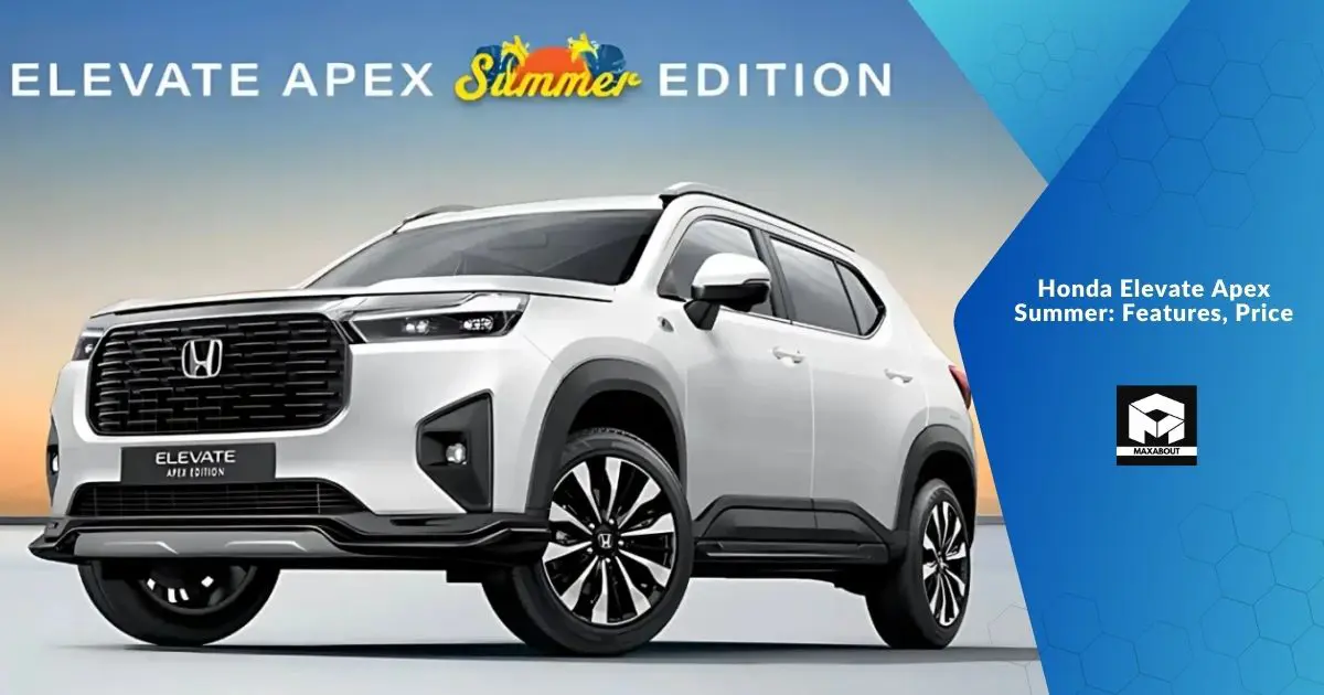 Honda Elevate Apex Summer: Features, Price