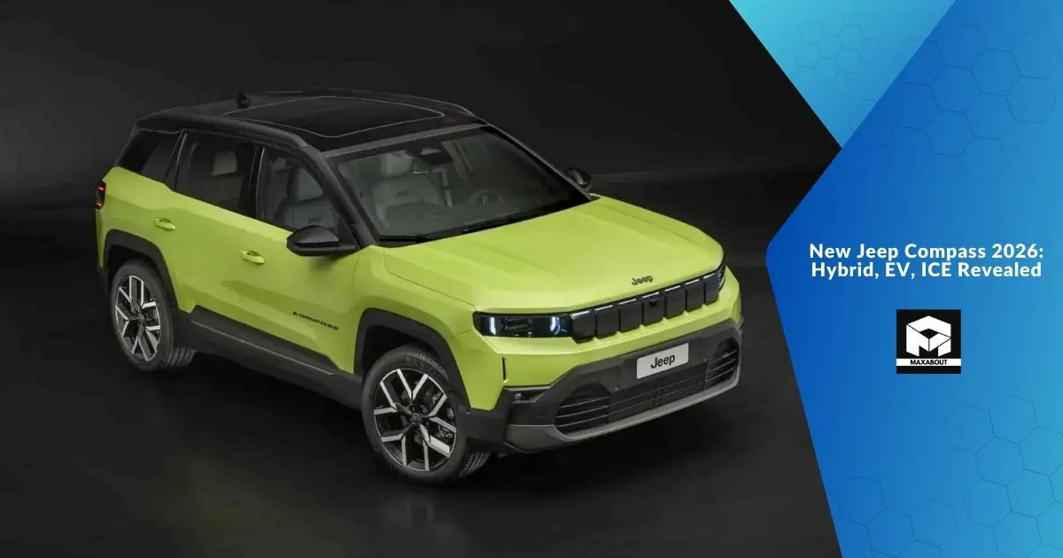 New Jeep Compass 2026: Hybrid, EV, ICE Revealed