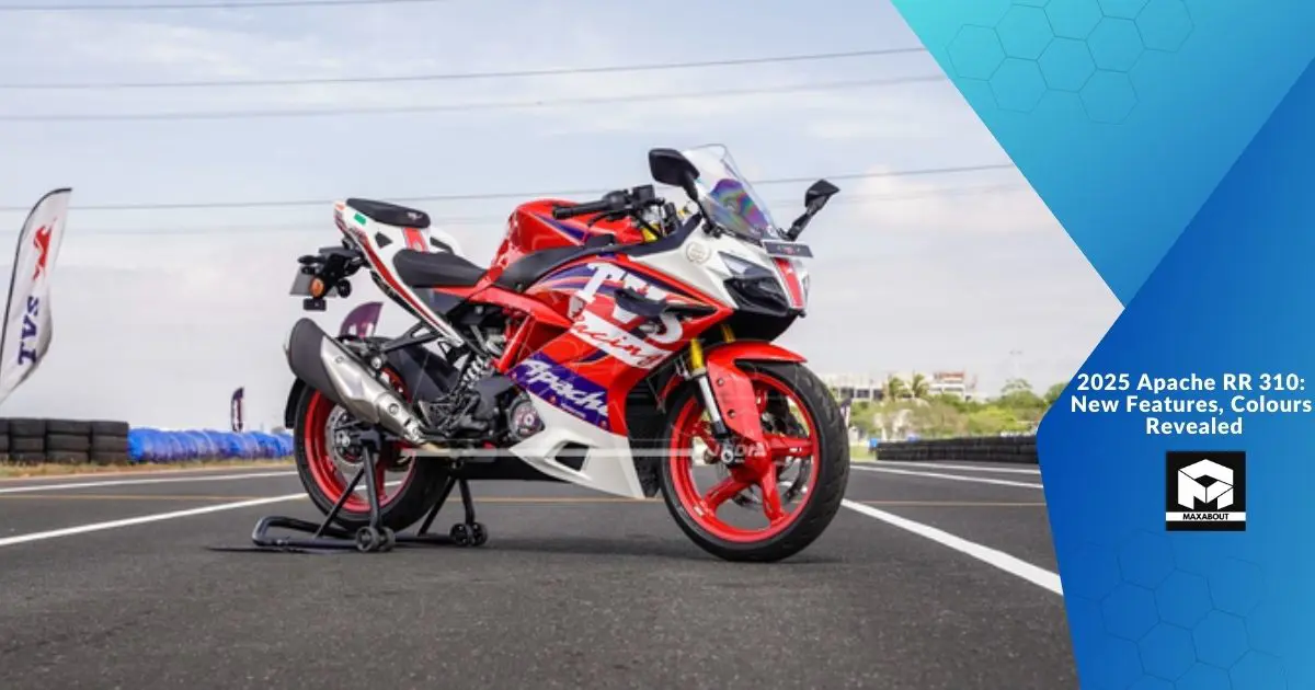 2025 Apache RR 310: New Features, Colours Revealed