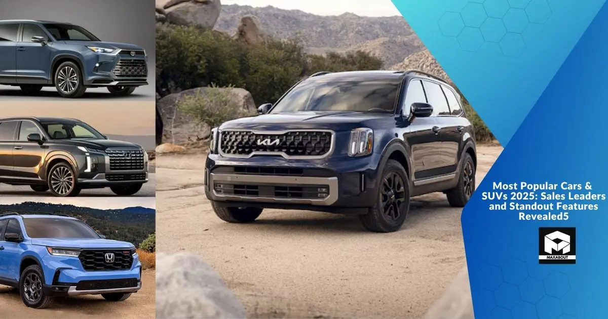 Most Popular Cars & SUVs 2025: Sales Leaders and Standout Features Revealed5
