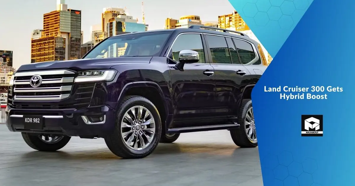 Land Cruiser 300 Gets Hybrid Boost