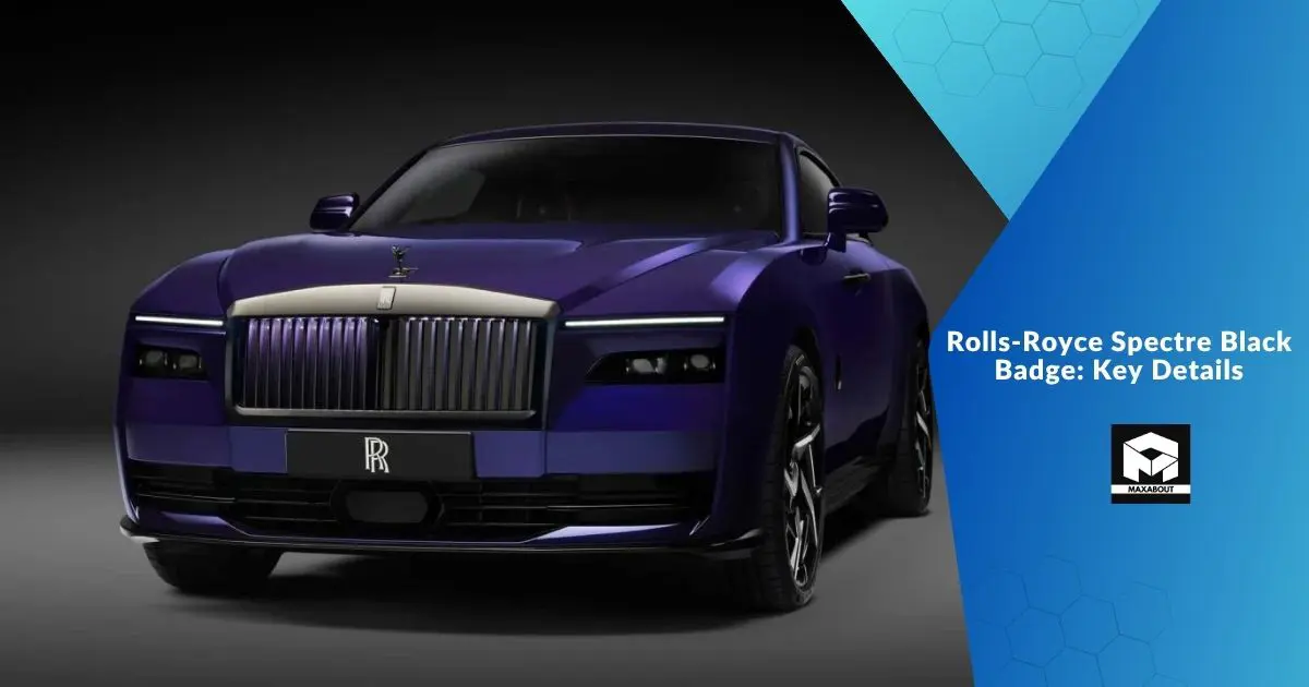 Rolls-Royce Spectre Black Badge: Key Details