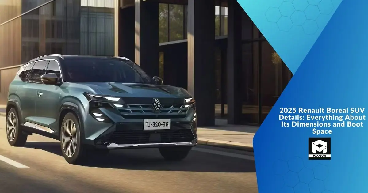 2025 Renault Boreal SUV Details: Everything About Its Dimensions and Boot Space