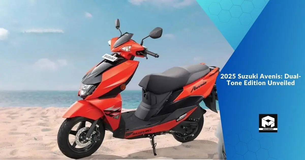2025 Suzuki Avenis: Dual-Tone Edition Unveiled
