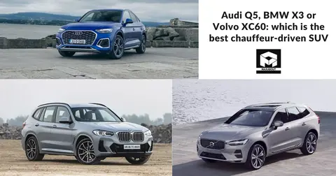 Audi Q5, BMW X3 or Volvo XC60: which is the best chauffeur-driven SUV