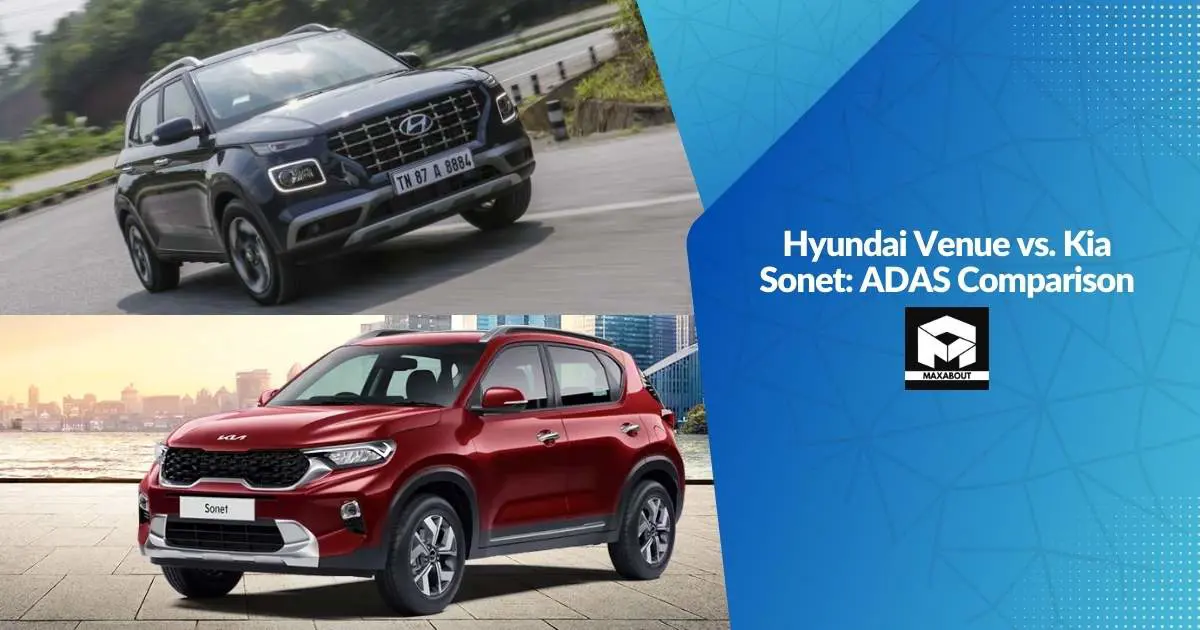 Hyundai Venue vs. Kia Sonet: ADAS Comparison