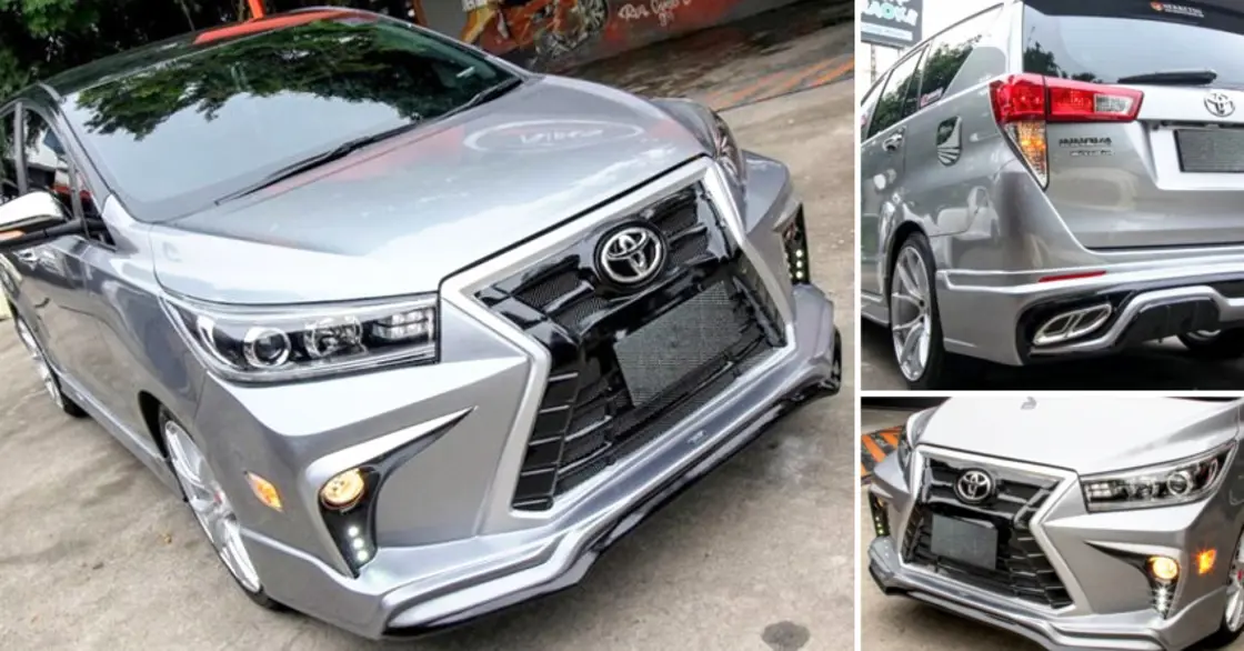 Toyota Innova MUV Modified To Look Like A Premium Lexus - Autos | Autos ...