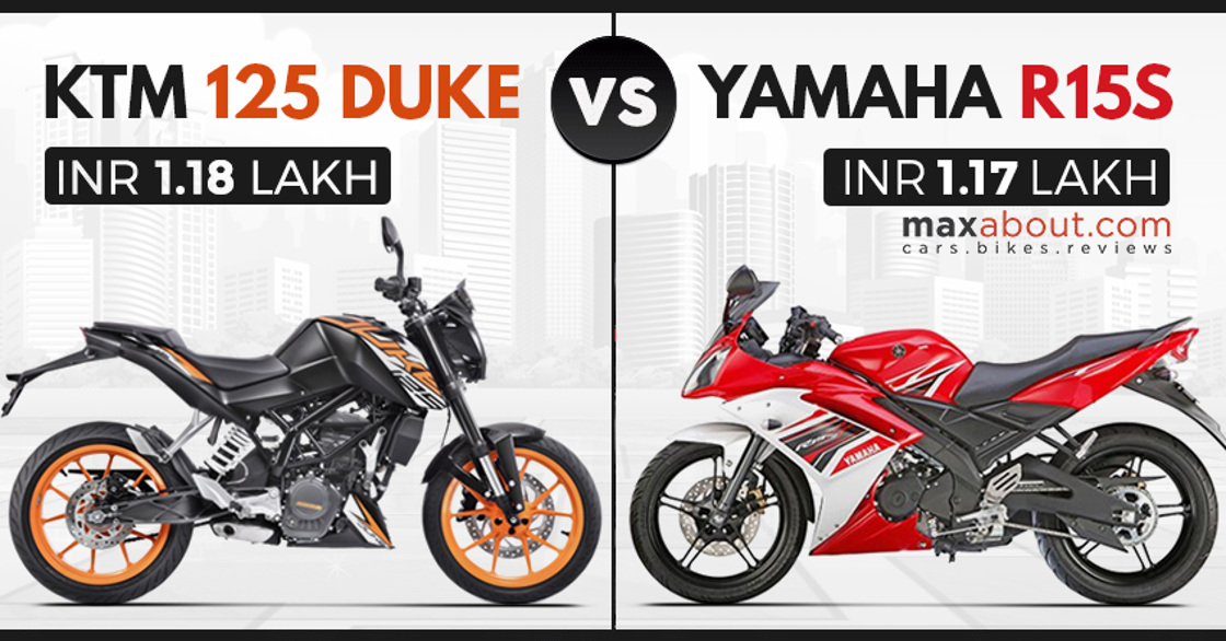 Quick Comparison: KTM 125 Duke vs Yamaha R15S - Autos