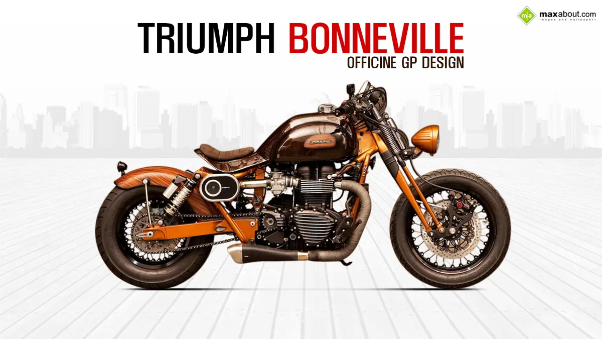 Custom Triumph Bonneville by Officine GP Design