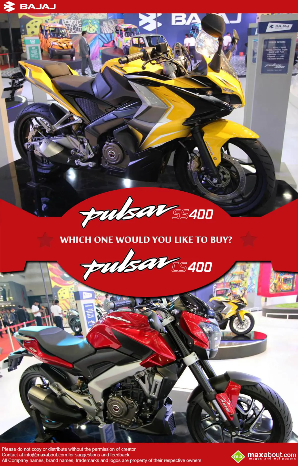 Bajaj Pulsar SS400 vs. Bajaj Pulsar CS400