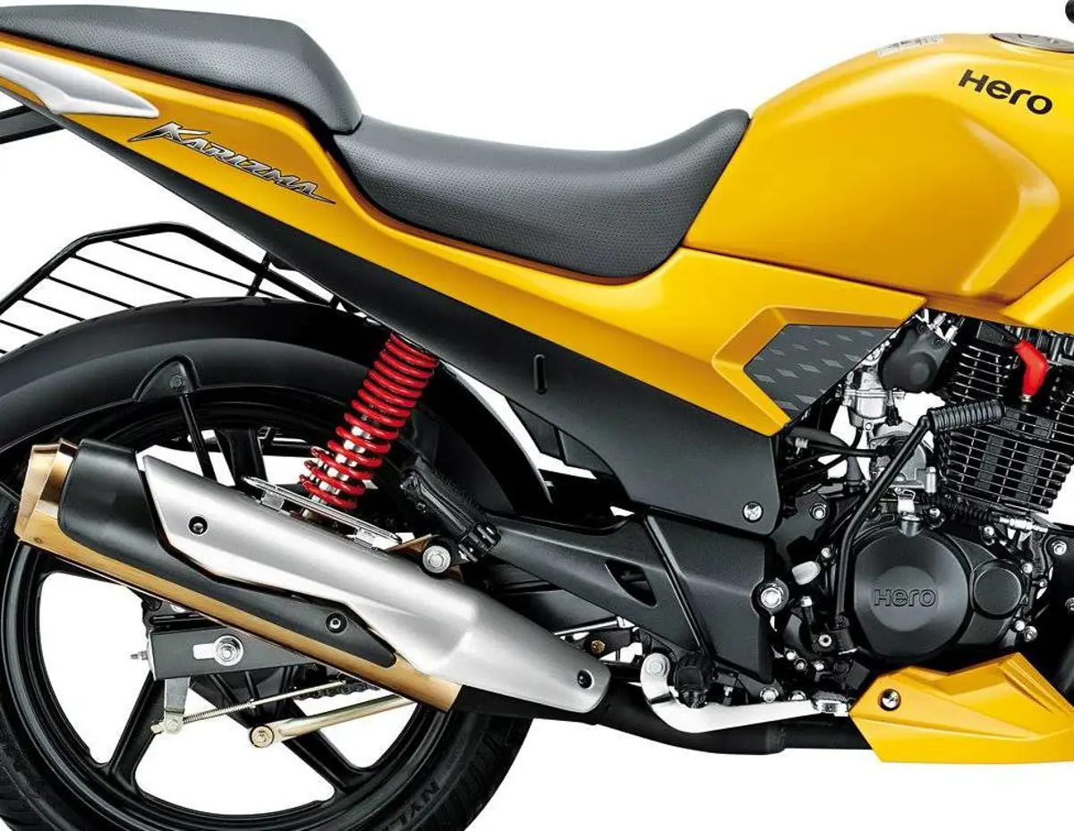 2014 New Hero Karizma R Seat 'Yellow'