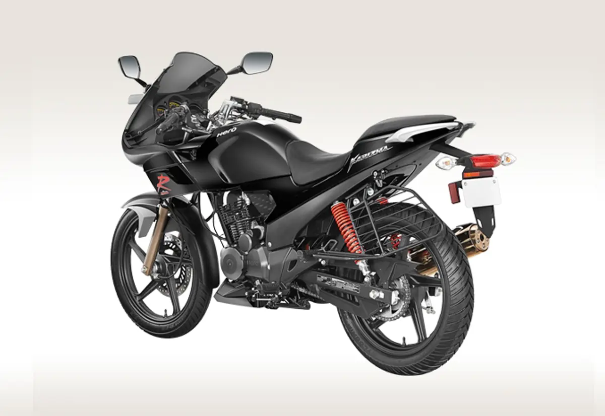 2014 New Hero Karizma R Rear 3-Quarter