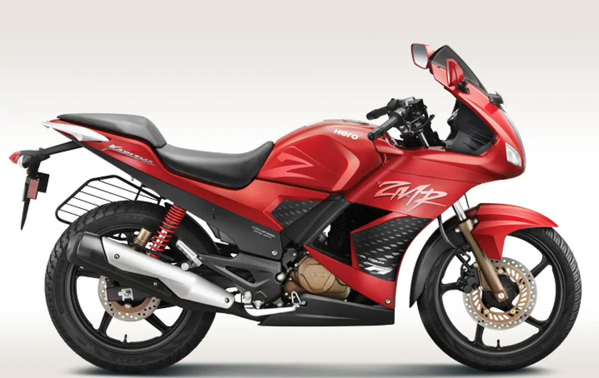 2014 New Hero Karizma ZMR 'Red'