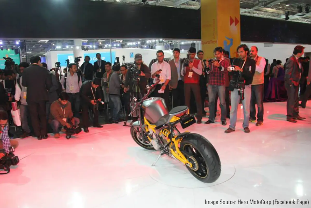 Hero Hastur Concept at Auto Expo 2014
