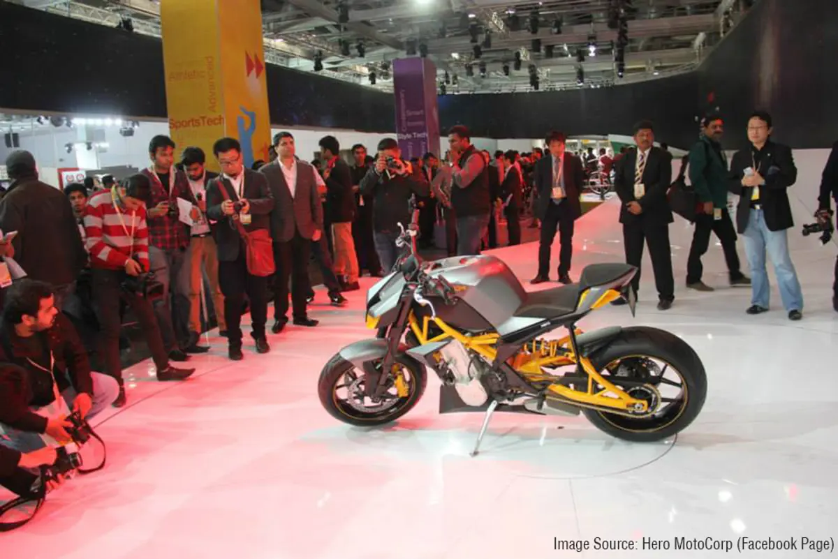 Hero Hastur Concept at Auto Expo 2014
