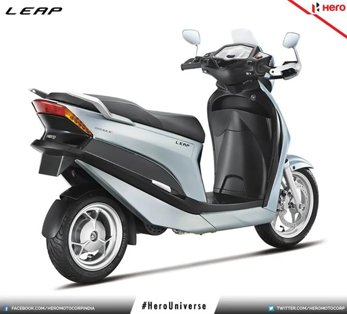 Hero Leap Hybrid Concept Rear View