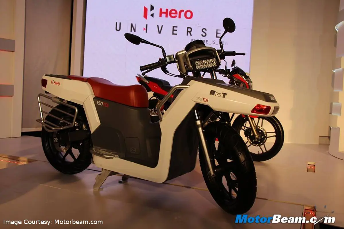 Hero RnT Diesel Hybrid Front 3-Quarter