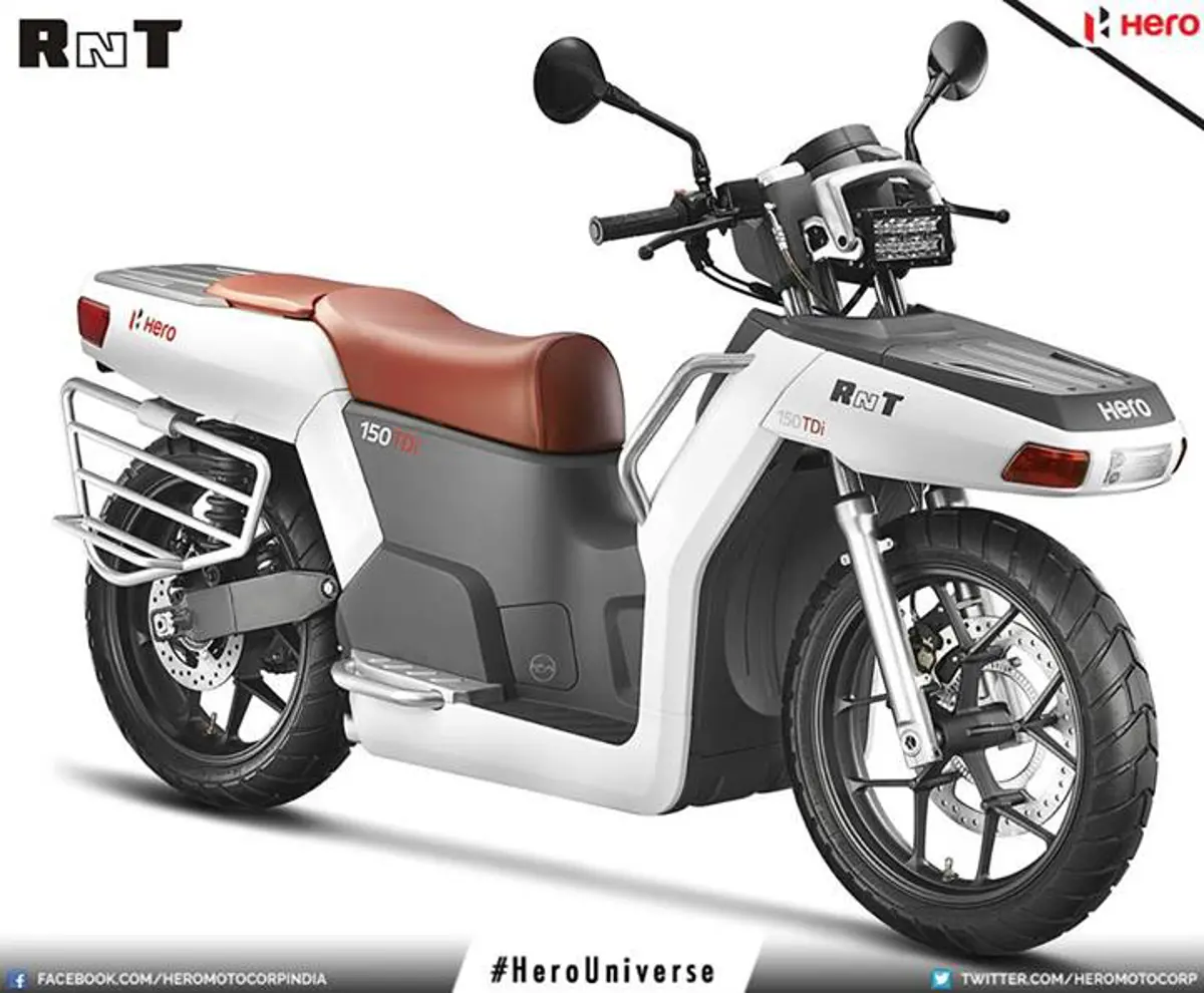 Official Image of Hero RnT Diesel Hybrid