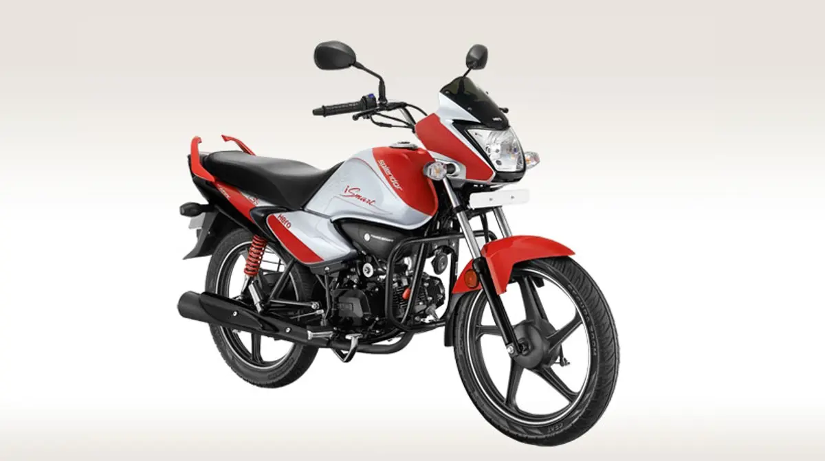 Hero Splendor iSmart Front 3-Quarter