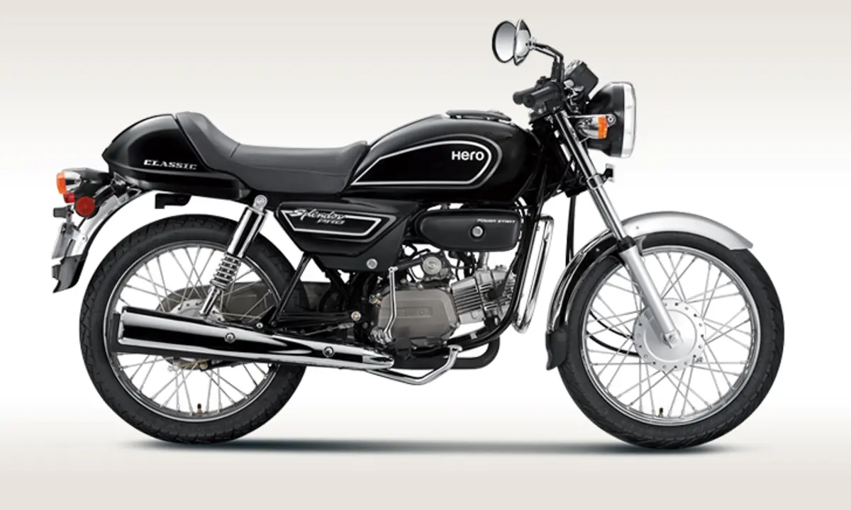 Hero Splendor PRO Classic Carbon Black
