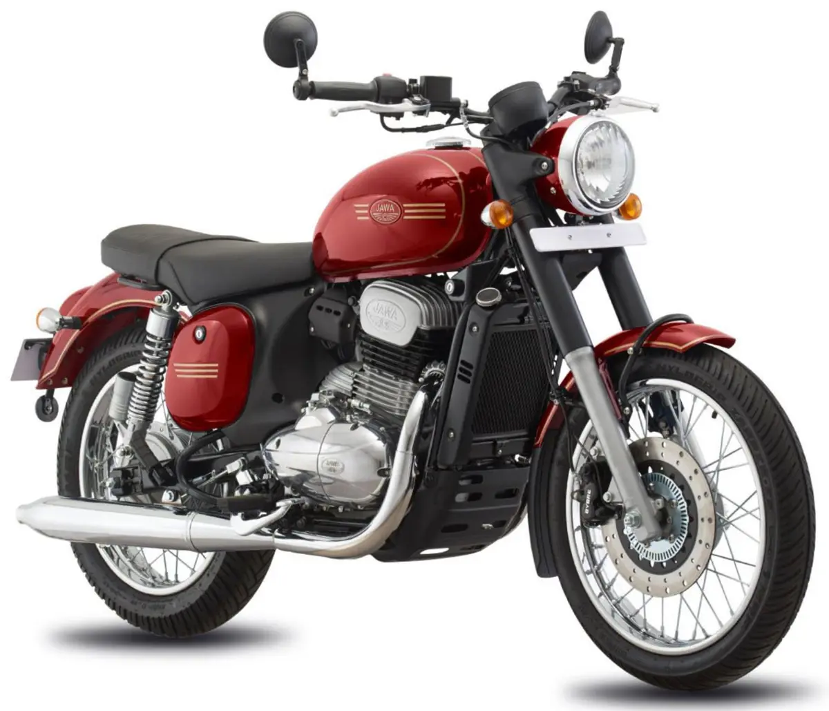 New Jawa 42 Comet Red