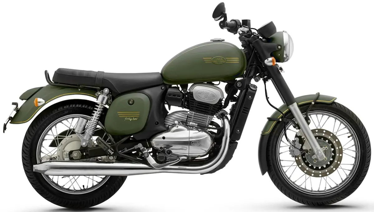 New Jawa 42 Galactic Green