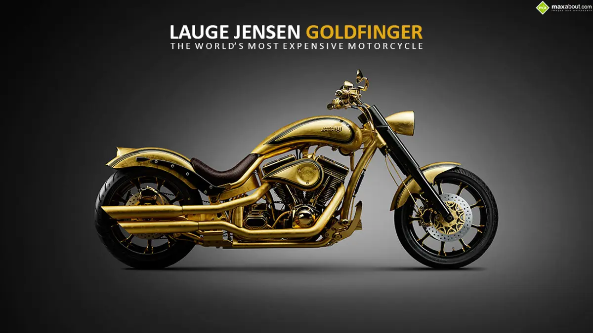 Lauge Jensen Goldfinger - The World’s Most Expensive Motorcycle