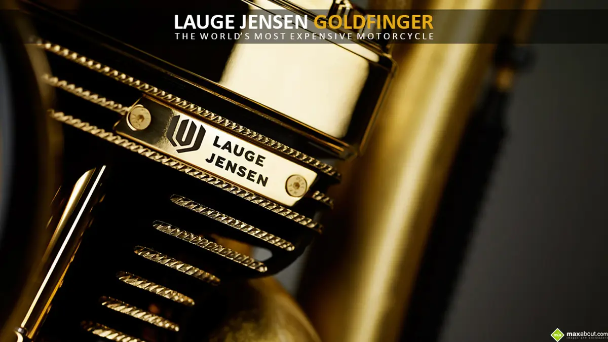 Lauge Jensen Goldfinger - The World’s Most Expensive Motorcycle