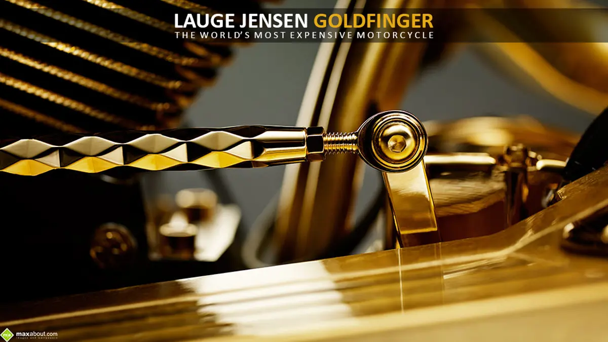 Lauge Jensen Goldfinger - The World’s Most Expensive Motorcycle