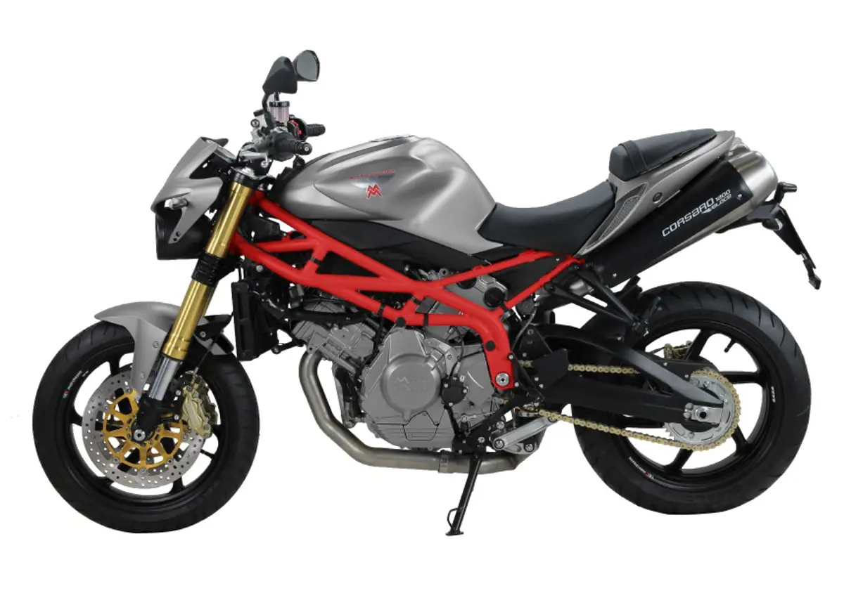 Moto Morini Corsaro 1200 Veloce Side View 'Metallic'